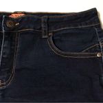 Stretch blue dark wash denim cuffed short size large Photo 2