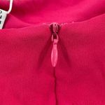 Lucy Paris Dress Size Extra Large NWT Fuchsia Pink Ruffle Tiered Midi Cocktail Photo 10