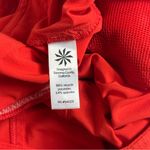 Athleta Women’s Saffron Red Costa Athletic Utility Shorts Quick Dry UPF50 Size 8 Photo 3