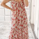MISA Los Angeles Fallon Dress Poppy Allover Maxi Floral Photo 1