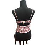 NWT VS For Love and Lemons Melrose pleated long line Bralette Bustier M floral White Size M Photo 15