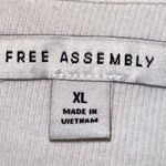 NWT Free Assembly Button Front Henley Photo 3