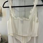 Forever 21 Cream Corset Top Photo 1