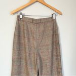 Akris  Wool Multicolor Plaid Pants Size 4 Photo 3