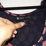 House of Harlow 1960 Maroon & Blue Patterned Tunic Dress Size Medium Photo 2