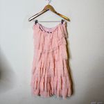 Anthropologie  Eva Franco Victoire Pink Tiered Tulle Mini Dress Womens Size 6 Photo 6