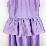 Elliatt NWT Purity Peplum Maxi Dress in Lilac Purple Size Small Photo 4