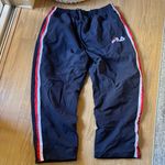 FILA  Navy Pants with Red and White Accents Photo 0