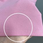 Lulus Maxi Dress Thigh High Slit Pink Crepe Size Medium Square Neckline Cocktail Photo 15