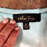 Melissa Paige Crochet Lace Maxi Sea Foam Teal Fringe on Bottom Medium Photo 9