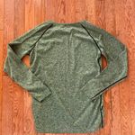 green and black heathered workout long sleeve top Size M Photo 7