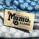 Show Me Your Mumu  size x-large blue tunic short sleeve cover up summertime top Photo 4