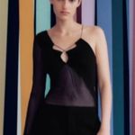 ZARA ASYMMETRICAL BODYSUIT Photo 0