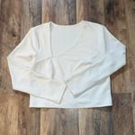Lululemon  Ribbed Softstreme Asymmetrical Long-Sleeve Shirt size XL Photo 4