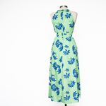 Likely  Karrica Maxi Dress Blue Floral Cut Out Print Photo 4