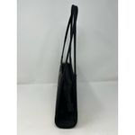 Women's Small Black Handbag School Bus Rulers Apples Crayons Notebook Photo 2