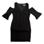 Antonio Melani  black cold shoulder Dress Photo 0