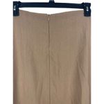 Omega Collection Beige Maxi Office Floral Art Deco Belt Skirt XXL Brown Photo 4