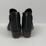 Charles David New Charles by Women's Size 5 Black Cutout Block Heel Ankle Boots Photo 4