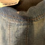 Cloth & Stone NWT Long Sleeve V Neck Blue Jean Dress Photo 3