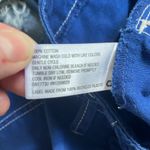 Wild Fable  Blue Denim Mini Skirt white stitching Size 2 Photo 3