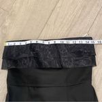 Lulus Size 2 Elegant Dress Brilliantly Bold Black Strapless Mermaid Maxi Dress Photo 10