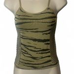 Y2K Tiger Print Mesh Tank Green Size undefined Photo 0