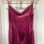 Kendall + Kylie Strappy Backless Shimmer Pink Dress Size 16 Photo 5