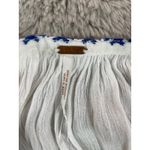 Free People NWT  Ivory Embroidered‎ Floral Wild Horses Mini Dress Peasant Boho S Photo 4