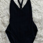 Michael Kors Michael  One Piece Bathing Suit Black Size 10 Photo 0