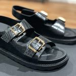 Unionbay Women's Vega Sport Sandal Size 11 Black Croc Photo 4