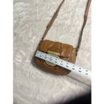 Michael Kors  Charlton Brown Leather Gold Push Lock Crossbody Shoulder Bag Purse Photo 3