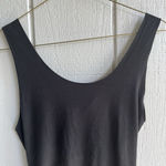 Armani Collezioni  Twist Front Draped Jersey Tank Sleeveless in Black Size 12 Photo 5
