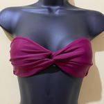 Two pieces Burgundy Bikini set Red Photo 4