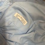 Mac Duggal NEW  Bow Shoulder V-Neck sleeveless powder blue Gown Size 6 Photo 5