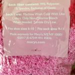 Jenni Cozy, Plush Reindeer Holiday Socks, Pink, Red Photo 5