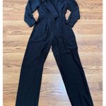 Ba&sh  Stylish black crepe tapered Nesi Jumpsuit size XS Photo 10