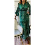 Three Floor Three Floors Ruffled Hansen Maxi Dress Sz. 2 Photo 1