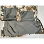 Vintage Bogari Silk Button Up Tunic Sz M Brown Floral Artsy Folk Hipster 90's Brown Size M Photo 5