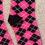 Plaid Socks Pink Size undefined Photo 1