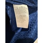 Jason Wu NEW  Top Womens Medium Blue Long Sleeve Workwear Textured Quiet Luxury Photo 3