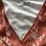 Floral Flower Lace Dress Sz SM Pink Photo 4