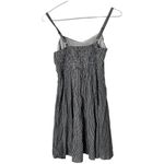 Old Navy Blue Gingham Cami Mini Dress Size Medium Checkered Picnic Cotton Casual Photo 2
