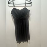 Max and Cleo  sheer overlay fit top and flare dress strapless Cocktail Size 8 New Photo 1