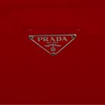 Prada  Tessuto Nylon Cosmetic / Pouch Bag in Red Photo 1