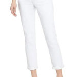 NYDJ ‎ Girlfriend Cool Embrace Jean White Size 26W Photo 0