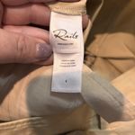 Rails Fran Pants Tan Utility Wide Leg Women's Size 6 Cotton Linen Photo 8
