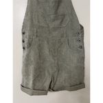 Wishlist  Shorts Women’s Green Short Overalls Ribbed Corduroy Style Size Medium Photo 1