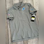 Nike NEW - Women’z  Gray Detroit Lions Logo Sideline Elite Performance Polo Photo 0