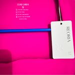 NWT REORIA Hot Pink Square Neck Cap Sleeve Bodysuit Photo 3